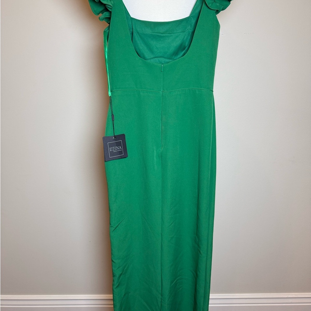 Mac Duggal Vibrant Green Maxi Dress - Picture 4 of 5